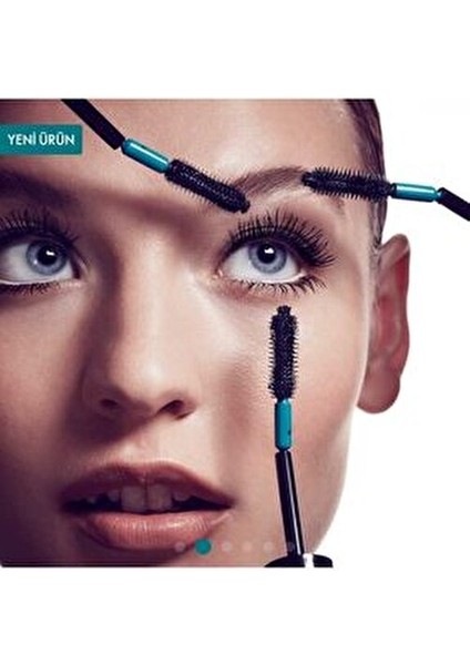 The One ''False'' Lashes Hacim Verici Bükülebilir Fırça ile 360° Etki Maskara modelleri