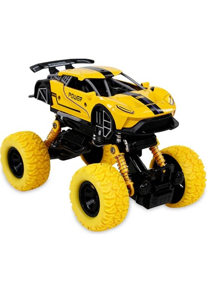 Çek Bırak Amorsitörlü Off-Road Araba - KLX600-335 - Sarı (Lisinya)