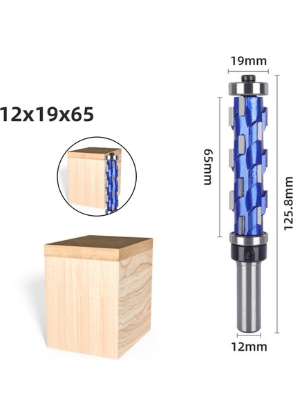 Freze Kesici 12 7mm Shank 65MM Floş Trim Uç Mill Katı Karbür Spiral Çift Rulman Cnc Yönlendirici Biti Ahşap Için (Yurt Dışından) indirimleri