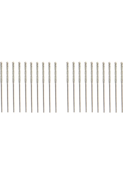 40PCS 0 8mm Elmas Kaplamalı Uçlu Uç Bükülme Cam Takı Taş Tile (Yurt Dışından)