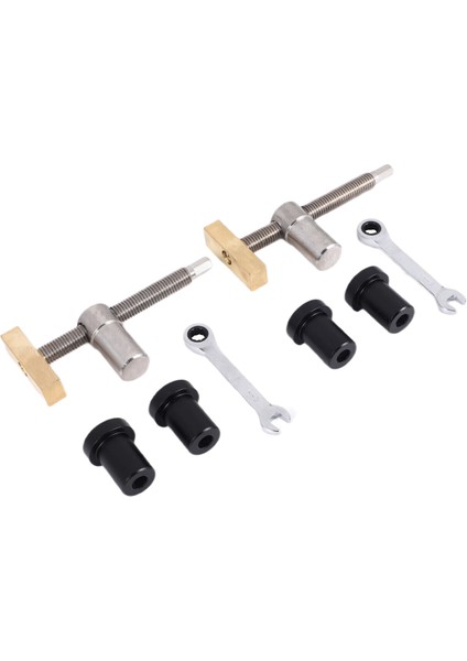 Tezgah Köpek Durdurma Setleri ile Ahşap Işleme Tezgah Köpek Kelepçeleri Klips Kelepçesi Armatürü Mengene Banklar Doğrama Marangoz Araçları (20MM) B (Yurt Dışından) fiyatları