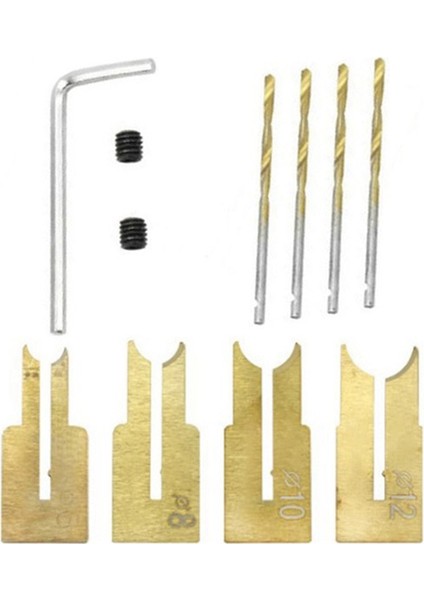 16PC Boncuk Kesici 14-25MM Ahşap Işleme Boncuk Kesici Boncuk Bit Freze Kesici Yumuşak ve Sert Ahşap Freze Kesici Araçları (Yurt Dışından) indirimleri