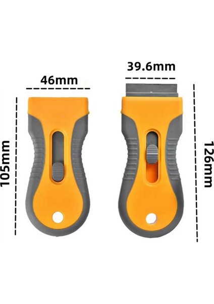 Tutkal Çıkaran Spatula Set Otomobil Filmi Cam Çok Fonksiyonlu Alet Temizleme Zemin Kazıyıcı 100 Plastik Bıçak (Yurt Dışından) fiyatları
