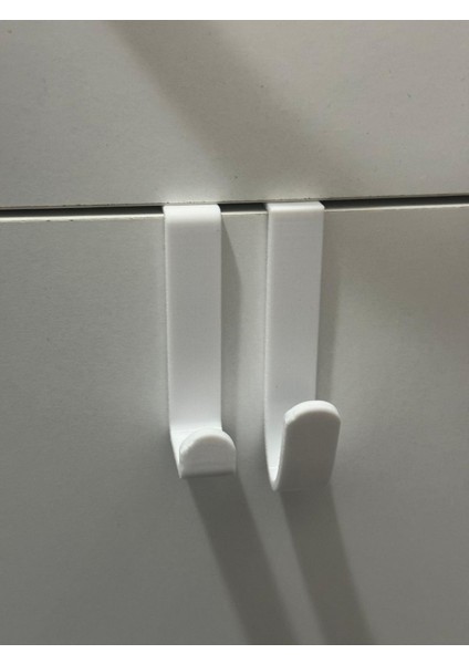 Plastik Dolap Askısı 3' Lü Set – Mutfak, Banyo ve Ofis Kullanımı Için Pratik Kanca indirimleri
