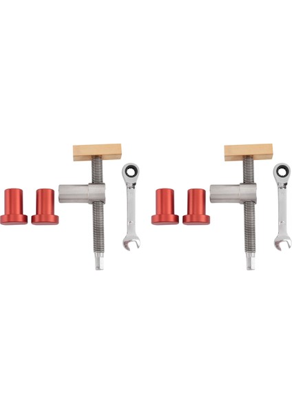 Tezgah Köpek Durma Setleri ile Ahşap Işleme Tezgah Köpek Kelepçeleri Klips Kelepçesi Armatür Mengene Banklar Doğrama Marangoz Araçları (19MM) C (Yurt Dışından) fiyatları