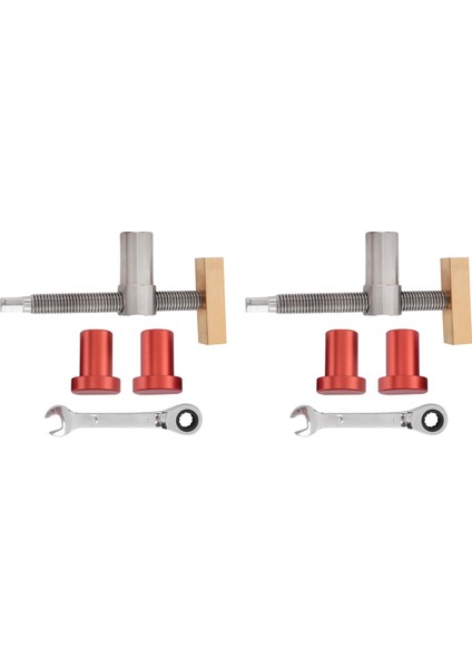 Tezgah Köpek Durma Setleri ile Ahşap Işleme Tezgah Köpek Kelepçeleri Klips Kelepçesi Armatür Mengene Banklar Doğrama Marangoz Araçları (19MM) C (Yurt Dışından) modelleri