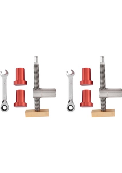 Tezgah Köpek Durma Setleri ile Ahşap Işleme Tezgah Köpek Kelepçeleri Klips Kelepçesi Armatür Mengene Banklar Doğrama Marangoz Araçları (19MM) C (Yurt Dışından) fırsatları