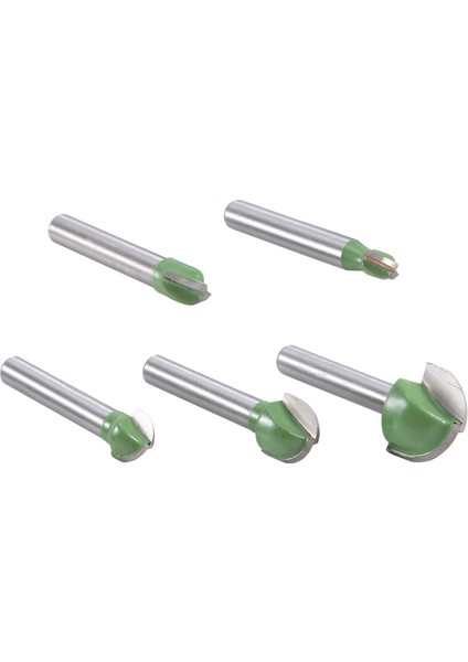5pcs 6mm Shank Topu Burun Yönlendirici Bitleri Set Son Değirmen Yuvarlak Koy Kutusu Katı Karbür Cnc Yarıçapı Çekirdek Freze Biti (Yurt Dışından) fiyatları