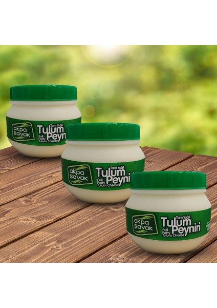 3'lü Gurme Tulum Peyniri (3X380 Gr) – Yöresel, Doğal ve Katkısız Lezzet