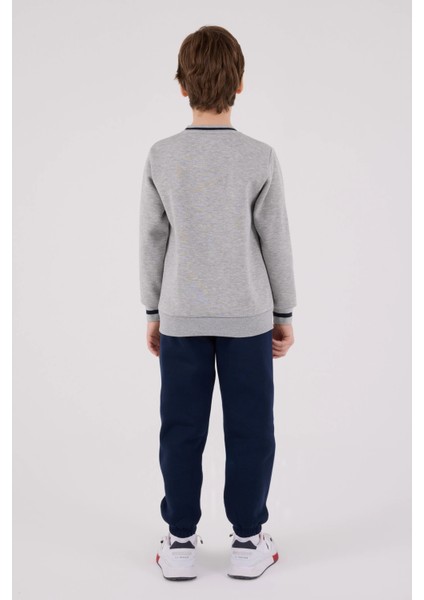 Erkek Çocuk Eşofman Takımı - Gri Melanj indirimleri