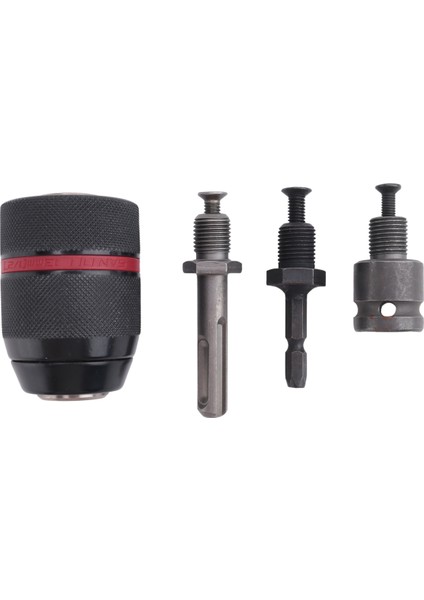 1 5-13MM Anahtarsız Matkap Chuck 1/2INCH-20UNF Sds-Plus Shank 1/4inch Hex Shank 1/2inch Soket Kare Anahtar Adaptörü (Yurt Dışından) fiyatları