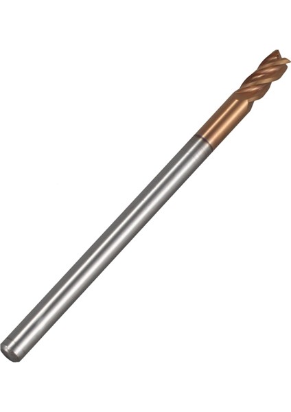 10PCS 3mm Katı Karbür Endmills Endmill D3X8XD4X50L 4 -Flute Yan Frezeleme Dökme Profilleme Yüz Fabrikası Standart Uzunluk (Yurt Dışından) fırsatları