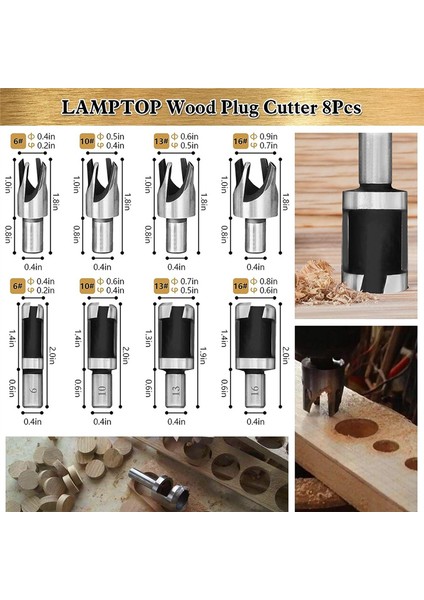 28 Pcs Ahşap Işleme Pah Delme Araçları Counterk Bit Ahşap Tapa Kesici Matkap Bit Seti (Yurt Dışından) fırsatları