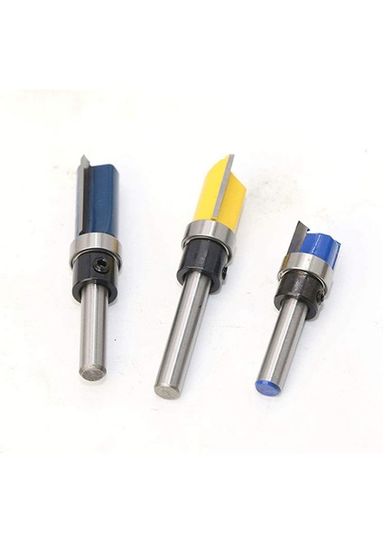 6pcs 1/4 Inç Shank Flush Trim Yönlendirici Bitleri Desen Şablon Bit Seti Ağaç Işleme Üst Rulman Frezeleme Araçları (Yurt Dışından) modelleri