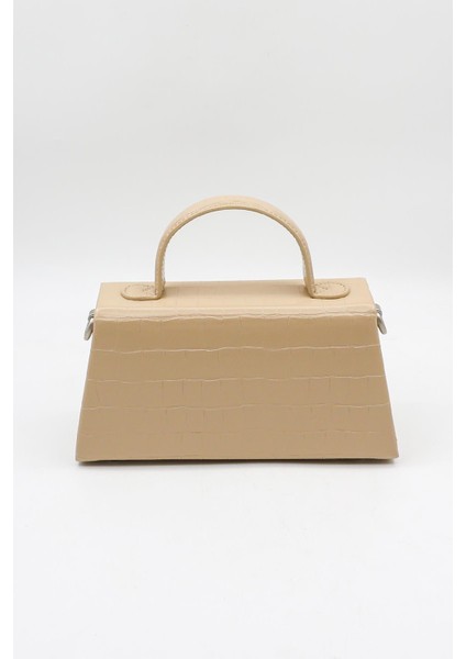 Marka Ithal Kroko Kadın Çanta KB909 Bej fiyatları