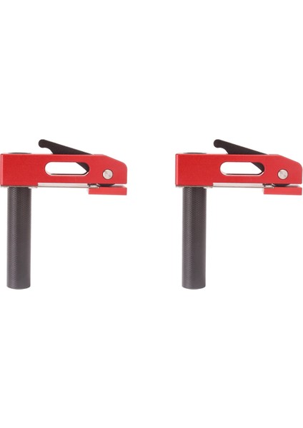 2x Ahşap Işleme Masaüstü Hızlı Oyunculuk Tut Tut Kelepçesi Ahşap Işleme Tankı Için Hızlı Sabit Klipsi 20MM Köpek Deliği Alet-Kırmızı (Yurt Dışından)