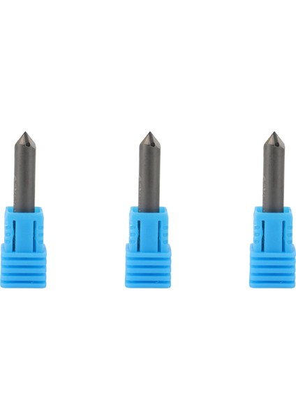 3x Pcd Elmas Gravür Bitleri Gravürlü Cnc Oyma Araçları Taş Karbür Freze Kesici Granit Mermer (Yurt Dışından)