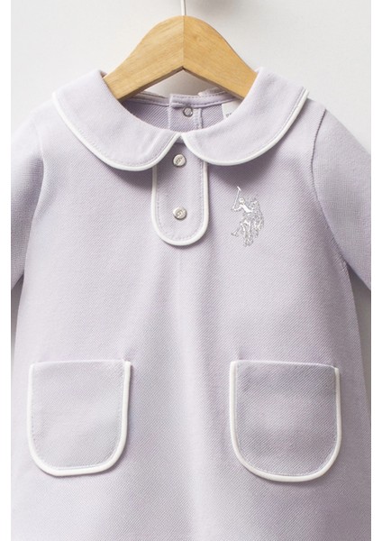 U.s.polo Assn Kız Bebek Pike Elbise - Lila fiyatları