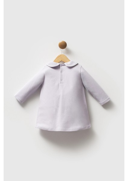 U.s.polo Assn Kız Bebek Pike Elbise - Lila modelleri