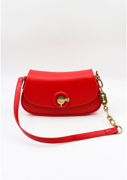 Ithal Kadın Baget ve Çapraz Çanta KB699 - Kırmızı