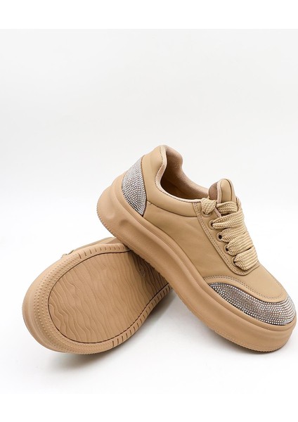 Kristebell Ithal Özel Seri Kadın Sneaker Ayakabbı KB1002 - Bej - 36 fırsatları