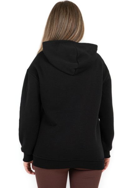 Cep Fermuarlı Kapüşonlu Sweatshirt indirimleri