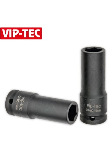 Vıp-Tec 3/4 Altı Köşe Havalı Derin Lokma 33 mm
