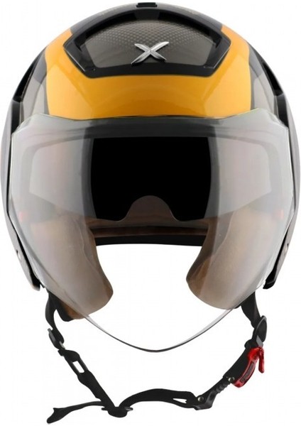 Striker Ultron Açık Kask Siyah-Sarı