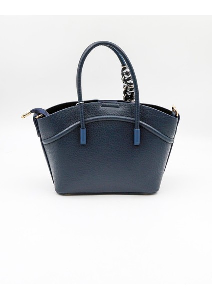 Ithal Kadın Fular Detaylı El ve Çapraz Çanta KB592 - Lacivert fiyatları