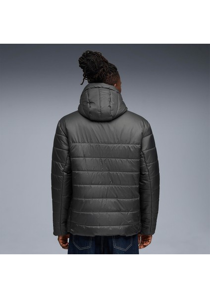Essentials Hooded Padded Erkek Gri Kapüşonlu Mont fiyatları