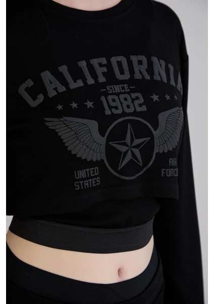 California Baskılı Crop