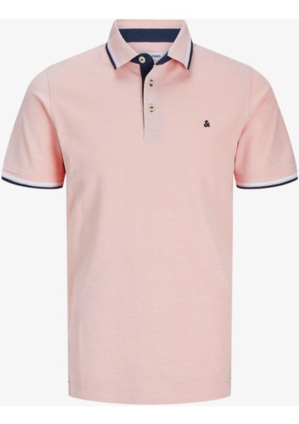Jack&jones 12143859 Jjepaulos Polo Yaka Noos Battal Buyuk Beden Kısa Kol Tshırt