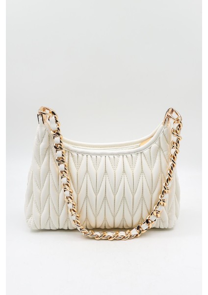 Marka Ithal Çapraz ve Baget Çanta Kb 988 - Beyaz