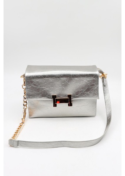 Marka Ithal Günlük Çapraz Çanta Kb 030 - Gümüş