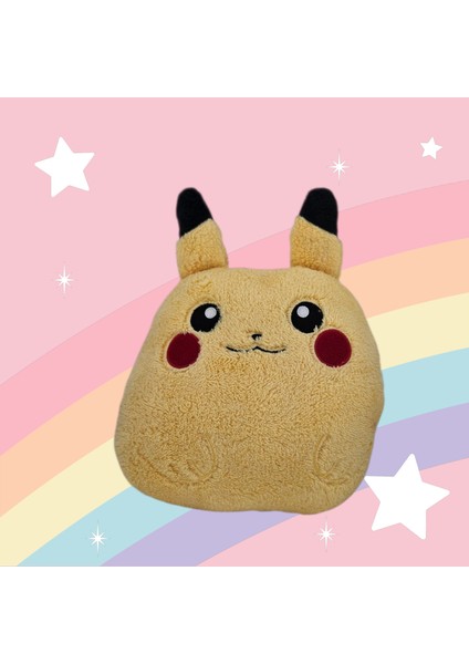 Pikachu Dekoratif Yastık 33 cm Peluş Oyuncak