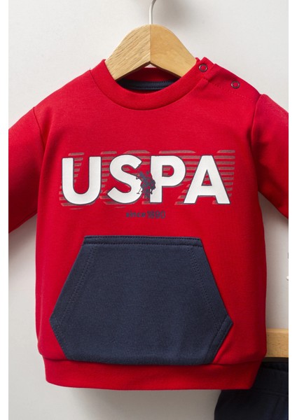U.s.polo Assn Erkek Bebek 2li Takım - Kırmızı fiyatları