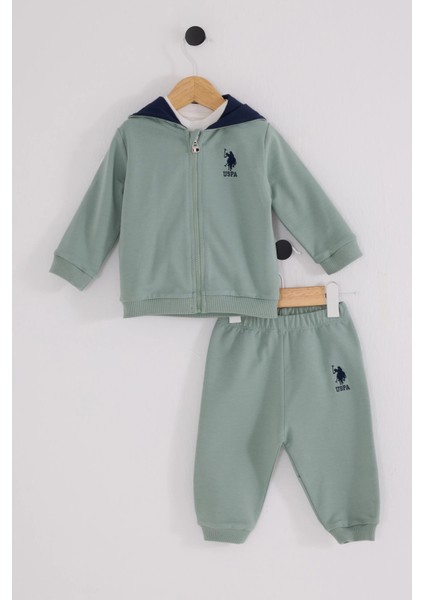 U.s.polo Assn Erkek Bebek3 Lü Takım - Yeşil fiyatları