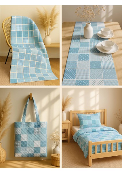 Patchwork Kumaş Seti – 35 Desen 20X20 cm | %100 Pamuk Saten | Tek Parça Kumaş | Dikiş, El Işi ve Quilting Için Özel Tasarım