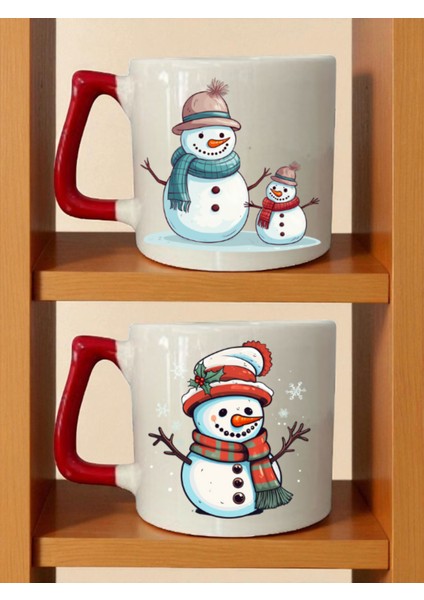 Muhteşem Kardan Adam Baskılı Kupa - Eşe Doğum Günü Hediyesi, Erkek Için Hediye