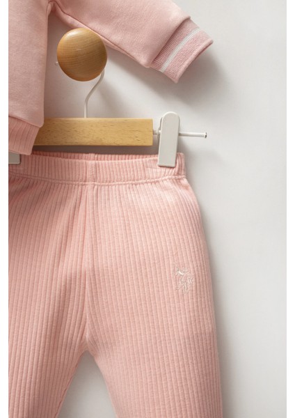 U.s.polo Assn Kız Bebek 2li Takım - Açık Pembe modelleri