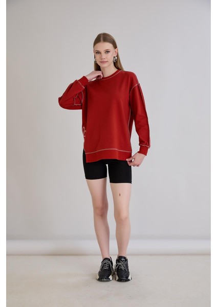 Overlok Dikişli Sweatshirt fiyatları