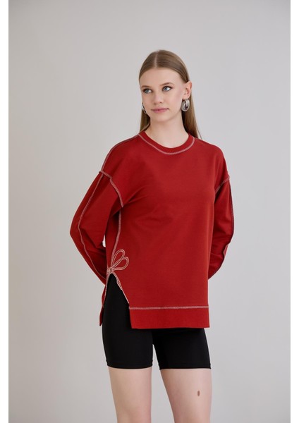 Overlok Dikişli Sweatshirt modelleri