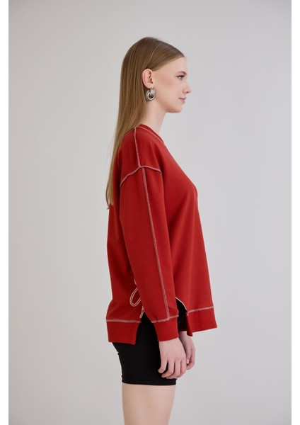 Overlok Dikişli Sweatshirt indirimleri