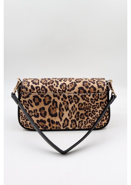 Çapraz Askılı Kadın Çanta Kb 7217 - Leopar Siyah fiyatları