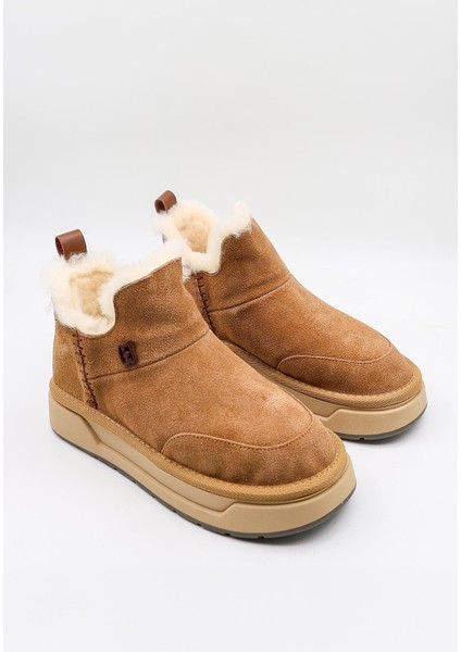 Ithal Seri Içi Kürklü Kadın Bot 486 - Camel - 36 modelleri