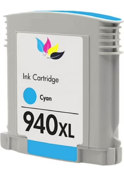 940-940XL Çipli 4 Renk Muadil Kartuş Seti Hp Officejet Pro 8000, Pro 8000 Premier Yazıcı Uyumlu modelleri