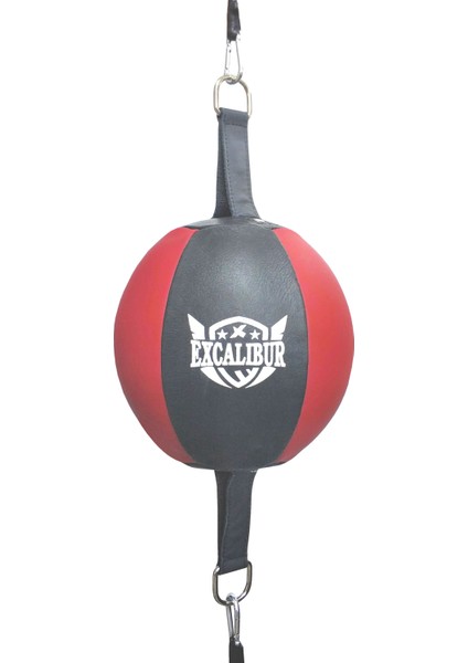 İki Uçlu Lastikli Boks Topu Kırmızı