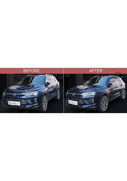 Ssangyong Korando – Siyah Cam Rüzgarlığı -Kore Malı