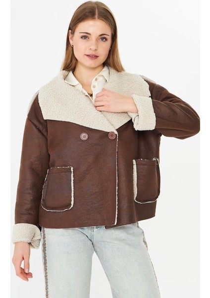 Içi Kürklü Süet Nubuk Ceket Kahve fiyatları
