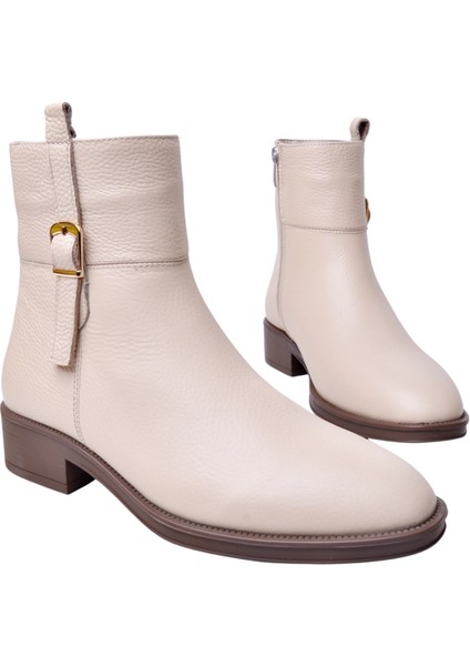 Kadın Deri Fermuarlı Bot 26104252K modelleri